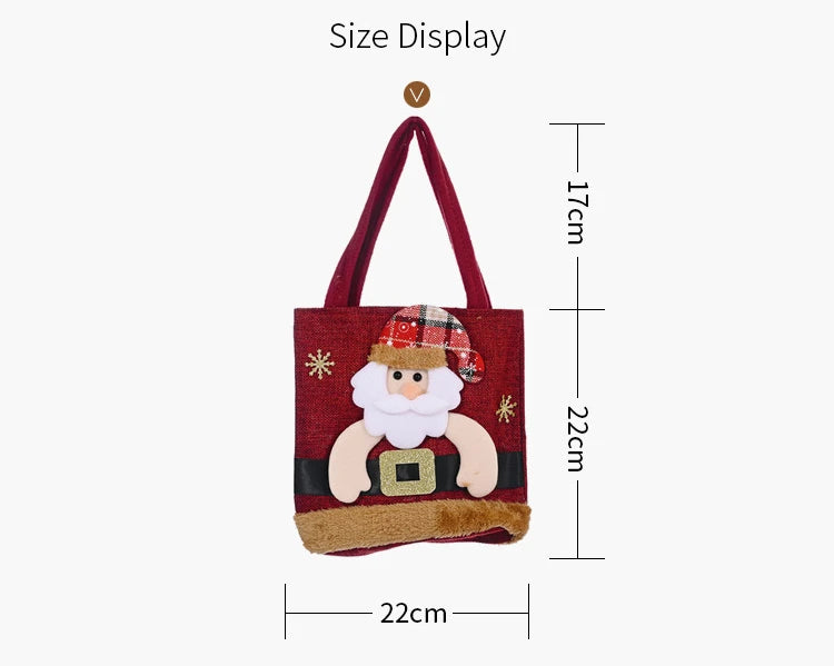 Christmas Cartoon Figure Gift Bags