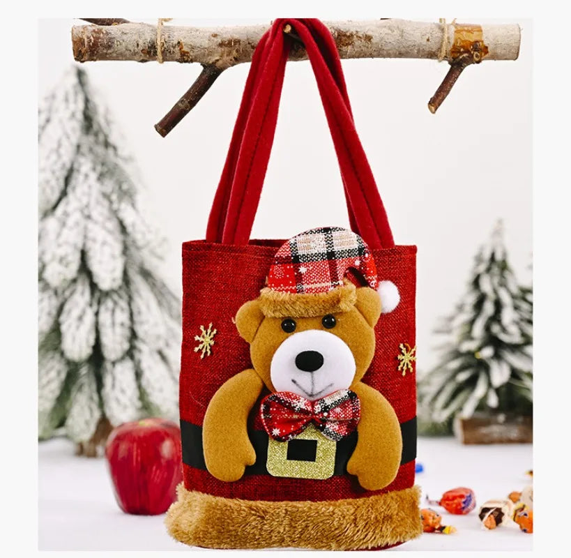 Christmas Cartoon Figure Gift Bags