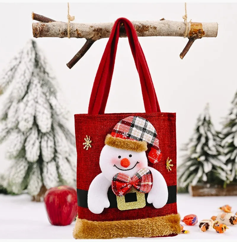 Christmas Cartoon Figure Gift Bags