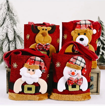 Christmas Cartoon Figure Gift Bags