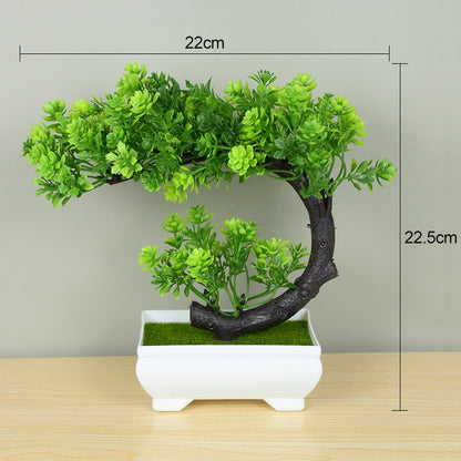 Bonsai Artificial Pot Plant Lovely Colourful Flower tree