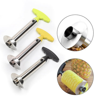 Pineapple Slicer Peeler Kitchen Cutter Stainless Steel