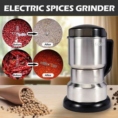 High Power Electric Grinder For Coffee Nuts Beans