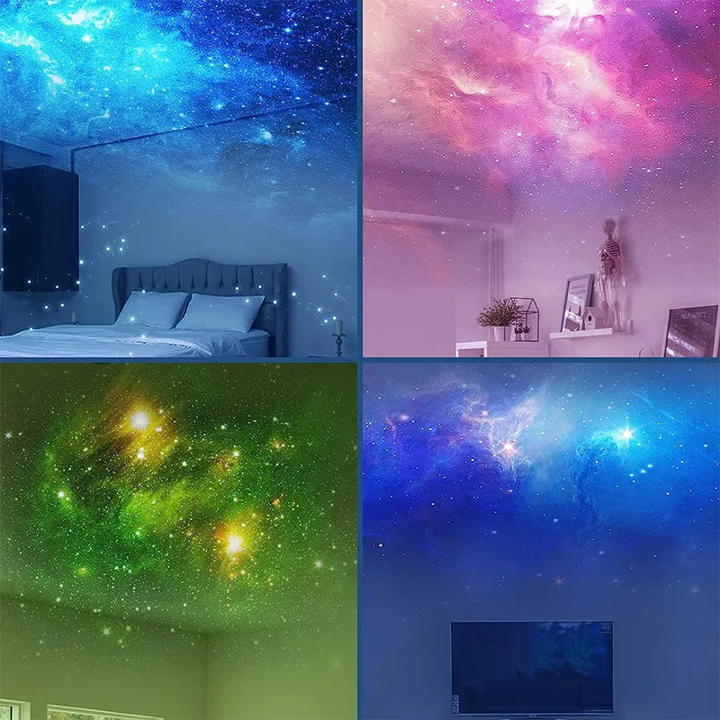 LED Galaxy Star Astronaut Projector