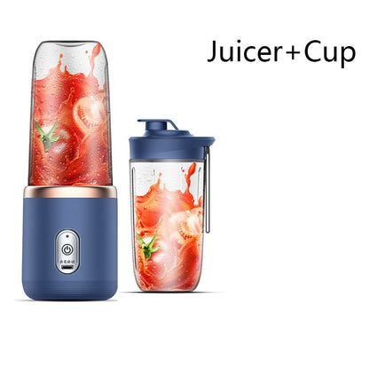 Portable Electric Small Juice Extractor Blue/Pink